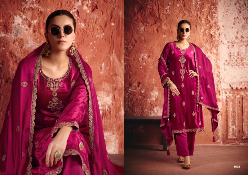 Khwaish By Rangati Plush Velvet Salwar Kameez